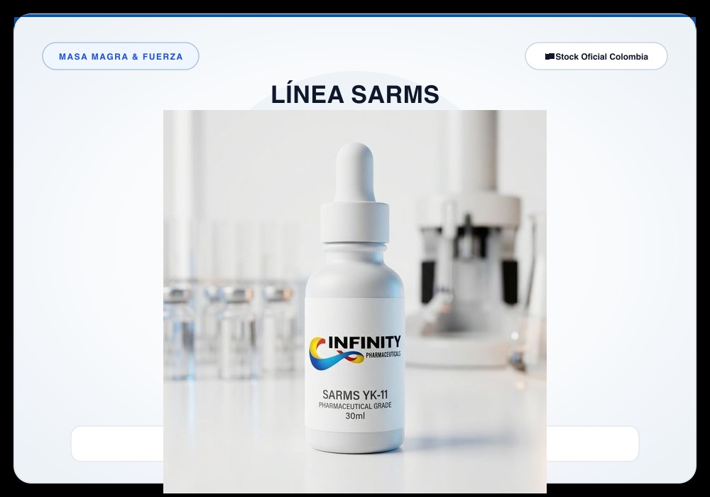 Promoción Línea SARMs - Infinity Pharmaceuticals